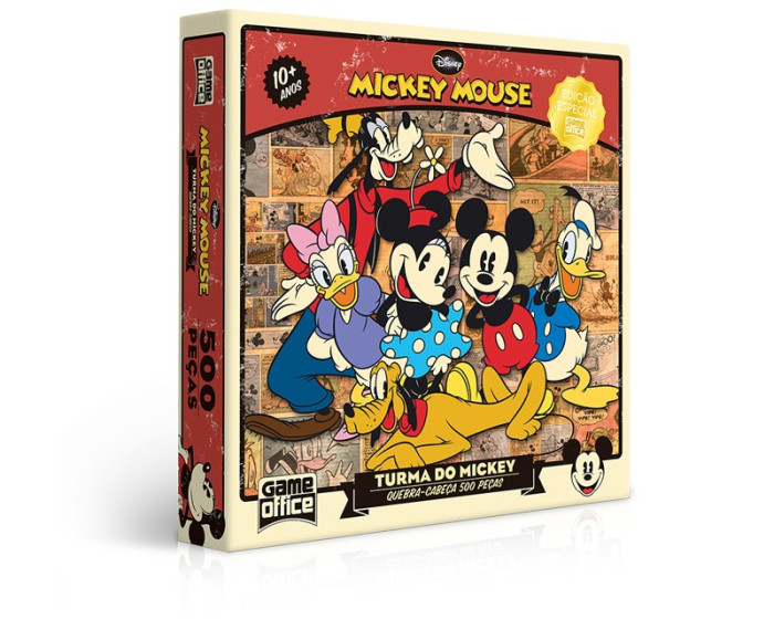 Quebra-Cabeça Turma do Mickey