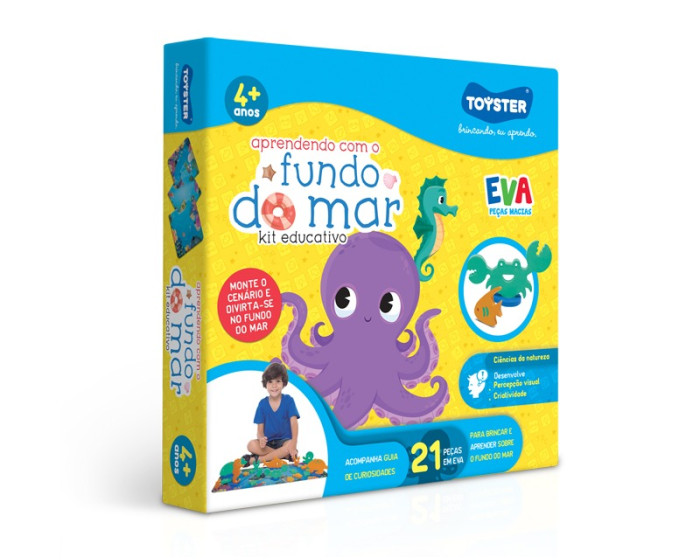 Jogo Educativo Aprendendo com o Fundo do Mar