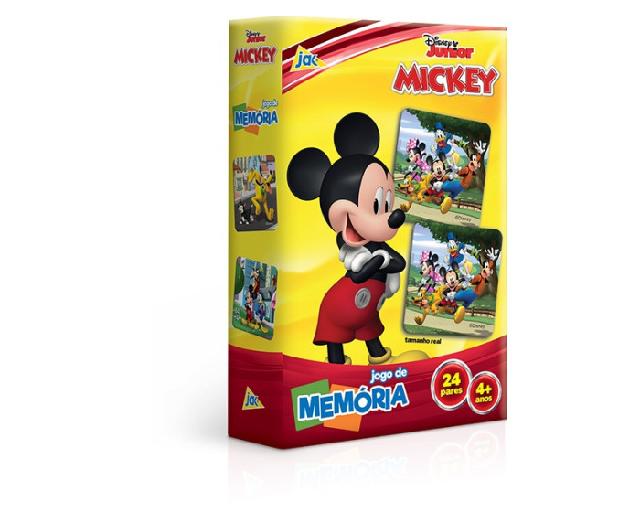 Jogo Da Memória - A Casa Do Mickey Mouse - MP Brinquedos