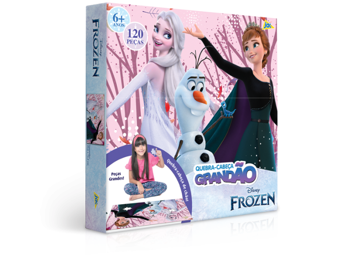 Quebra- cabeça Frozen Grandão