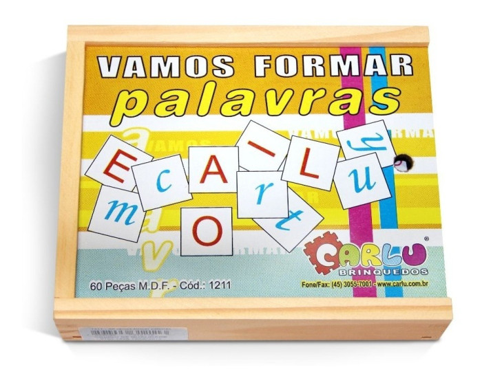 Alfabeto Vamos Formar Palavras