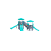 Playground Aqua Spring com Miniplay