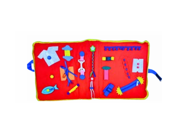 Brinquedo Maleta Sensorial 16 Atividades 