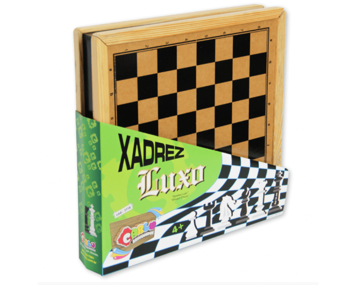 Jogo de Xadrez Luxo