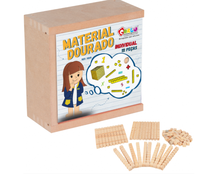 Material Dourado Individual 111 Peças