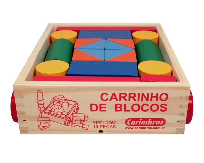 Carrinho de Blocos