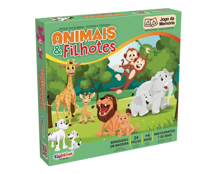 JOGO DA MEMÓRIA, OS ANIMAIS