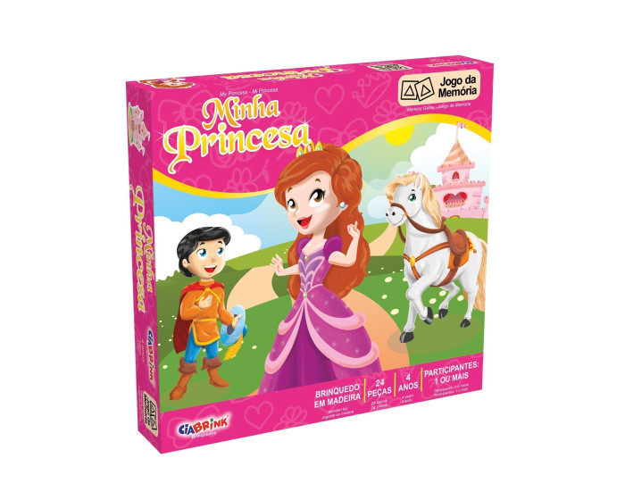 Jogo da Memória Minha Princesa