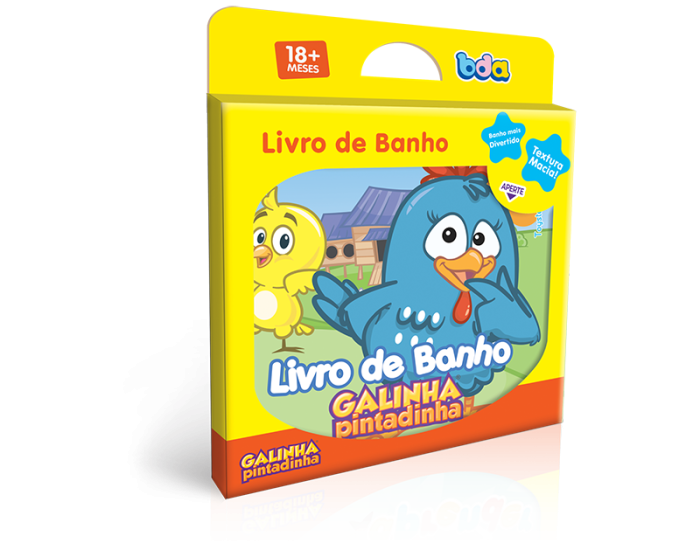 Livro de Banho Galinha Pintadinha