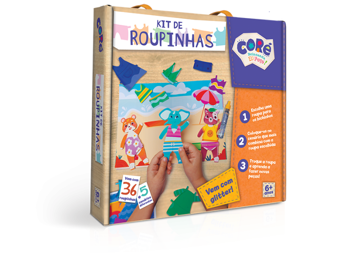 Jogo Educativo Kit de Roupinhas