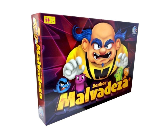 Jogo de Tabuleiro Senhor Malvadeza