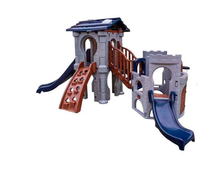 Playground Arcade Tower com Escorregador Infantil