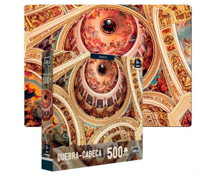 Puzzle Quebra Cabeça 500 Peças Arte Sacra Toyster Original