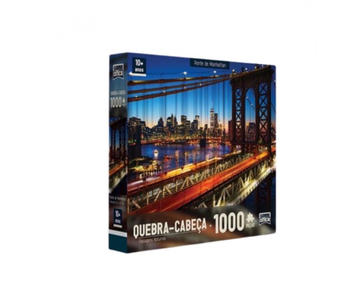 Quebra-cabeça 1000 peças Ponte de Manhattan