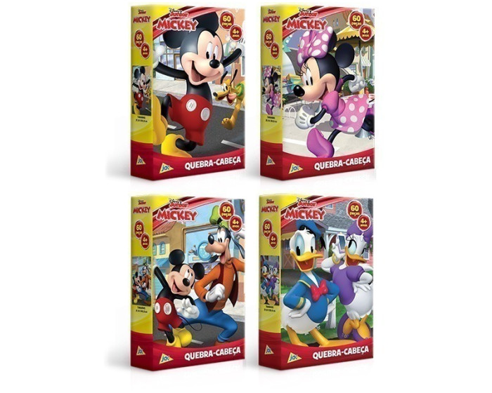 Quebra-cabeça Turma do Mickey Mouse