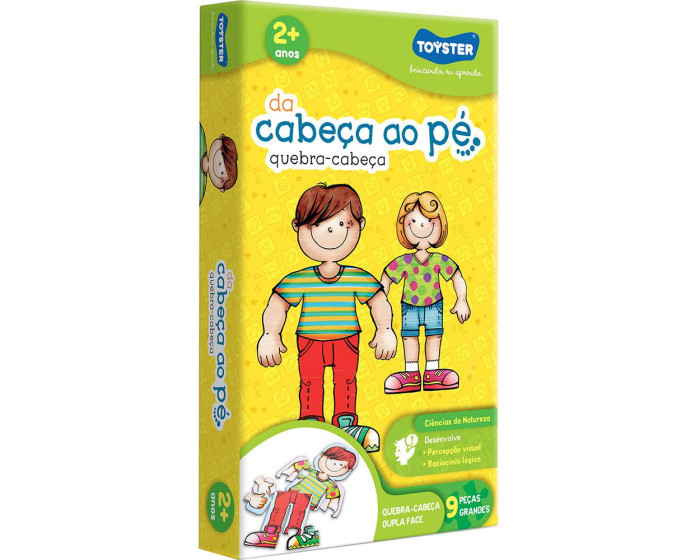 Quebra-Cabeça da Cabeça aos Pés