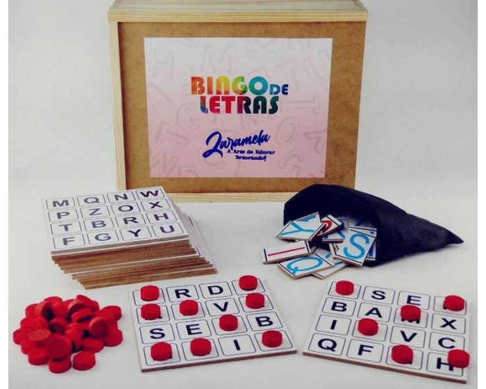 Jogo Educativo Binguinho de Letras Pais e Filhos