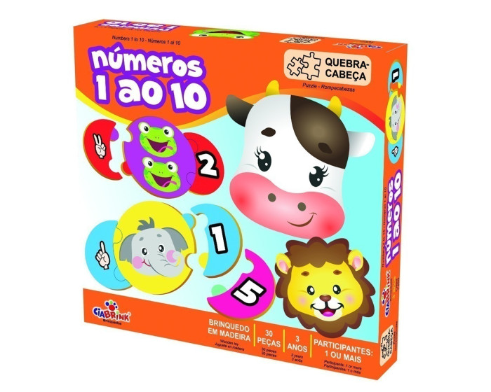 Quebra cabeca kit com 5 jogos - JottPlay - Compre brinquedos