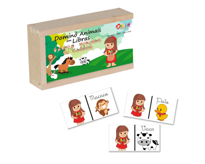 Mandiali e-Shop : Kit Jogos Infantil em Inglês Dominó + Quebra