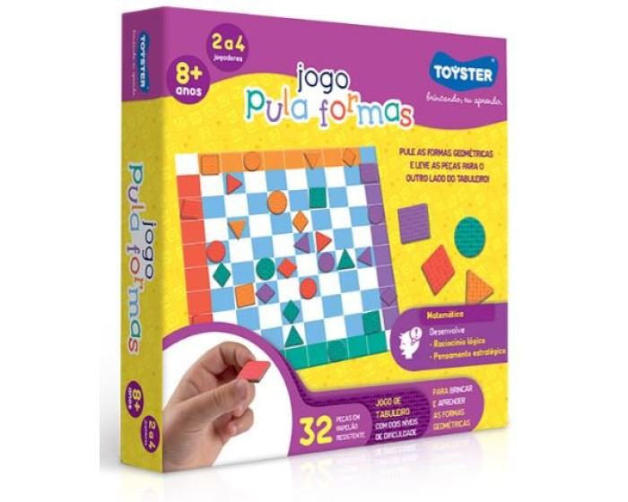 Jogo Educativo Pula Formas