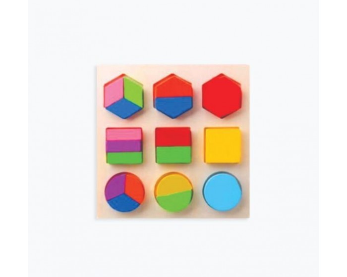  Brinquedo de Encaixe Divertido Formas
