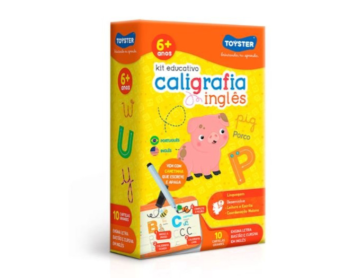 Kit Caligrafia em Inglês