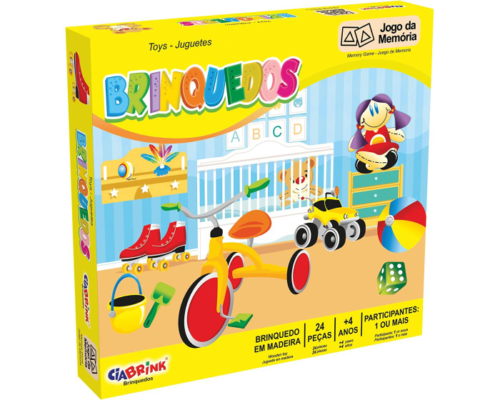 Jogo da Memória Infantil Online: Brinquedos