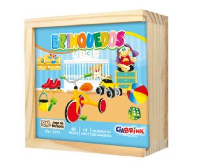 Jogo da Memória - Meus Brinquedos - Toyster