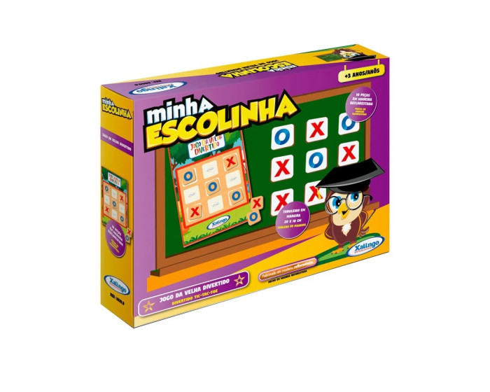 Jogo da Velha Tabuleiro Brinquedo Infantil Divertido em Promoção na  Americanas