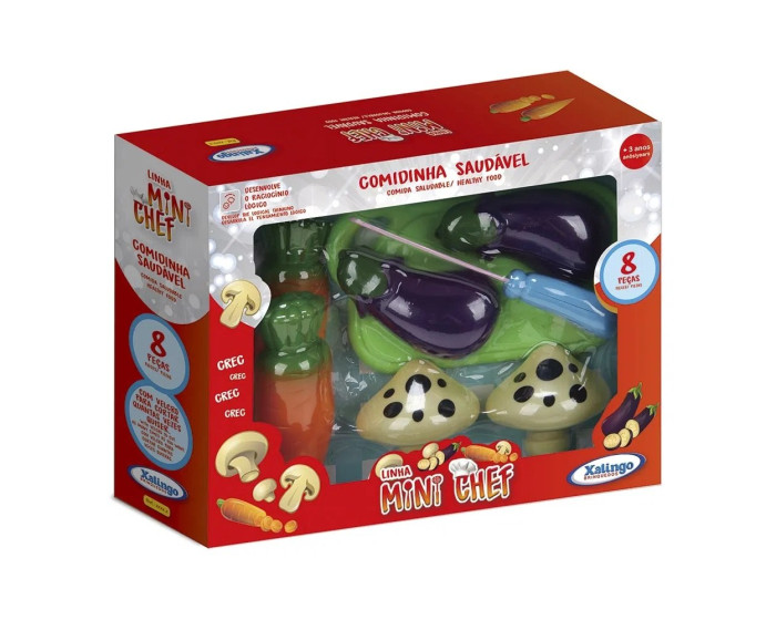 Kit Comidinha Saudável Mini Chef