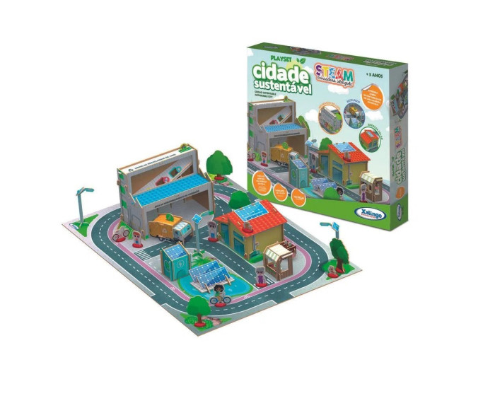 Playset Steam Cidade Sustentável