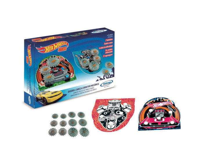 Quebra-cabeça Cognitivo Hot Wheels