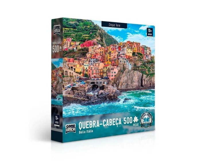 Quebra-Cabeça Bella Itália Cinque Terre 500 Pçs