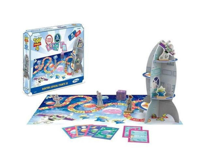 Jogo de Tabuleiro 3D Aventura Espacial Toy Story