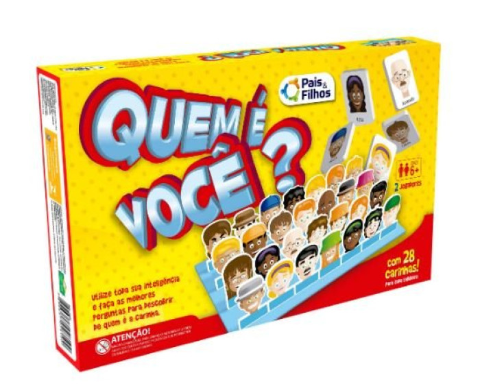 Jogo de Tabuleiro Quem é Você?