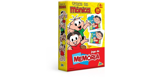 JOGO DA MEMÓRIA, TURMA DA MÔNICA